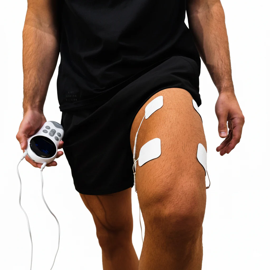 Oxivita Pulse T1 med to uavhengige kanaler for behandling av to muskelgrupper samtidig