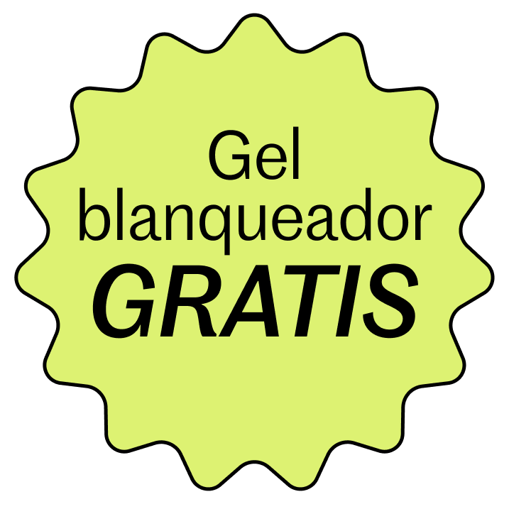 Gel blanqueador GRATIS