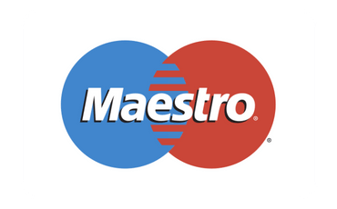 Two overlapping blue and red circles with 'Maestro' text.