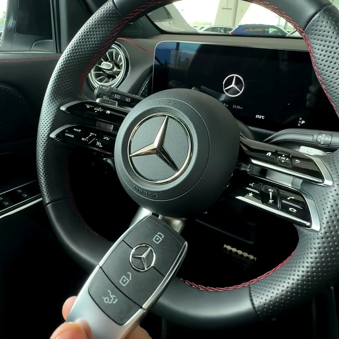 Schlüssel des Mercedes-Benz EQB
