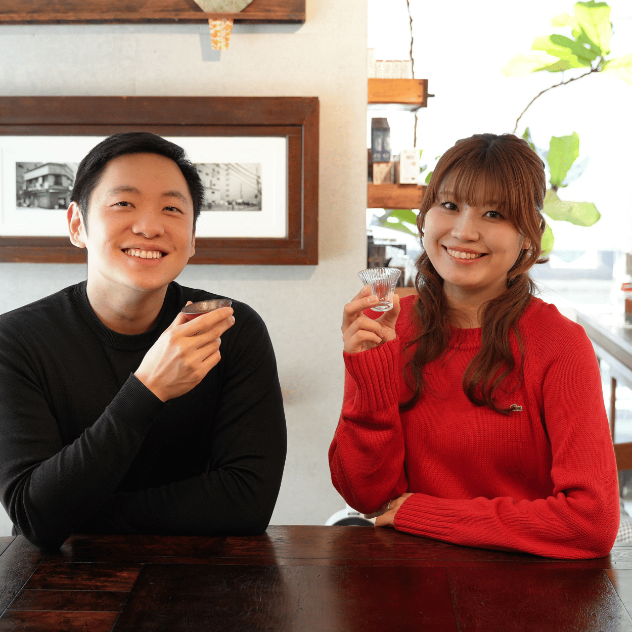 Our team in Japan tasting Rise at Sachihime Brewing Company