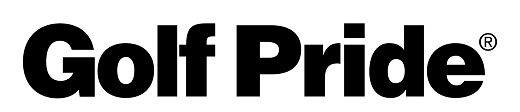 The Golf Pride logo in a bold, black, sans-serif font on a white background.