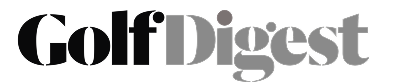 The logo for Golf Digest, with the word 'Golf' in black and 'Digest' in grey.