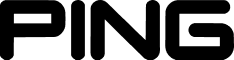The logo for the golf company PING, written in black, stylized, all-caps text.