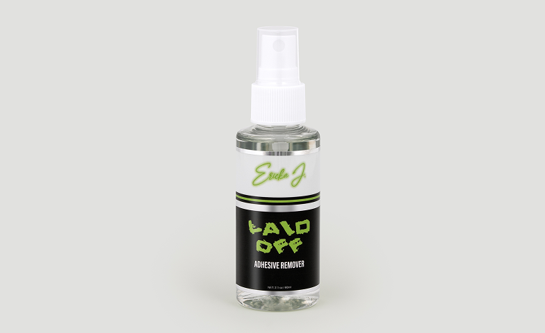 Original Laid Off bottle: Ericka J Laid Off lace bond remover spray