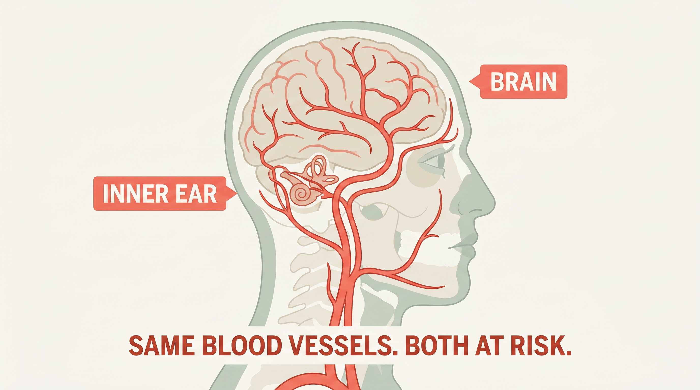 Tinnitus and Alzheimer's share the same blood vessel pathway