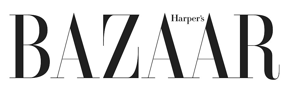 The Harper's Bazaar logo in black text on a white background.