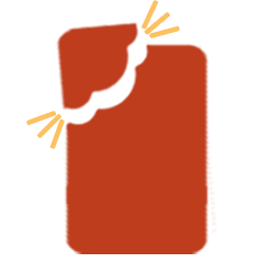 Rice crispy texture icon