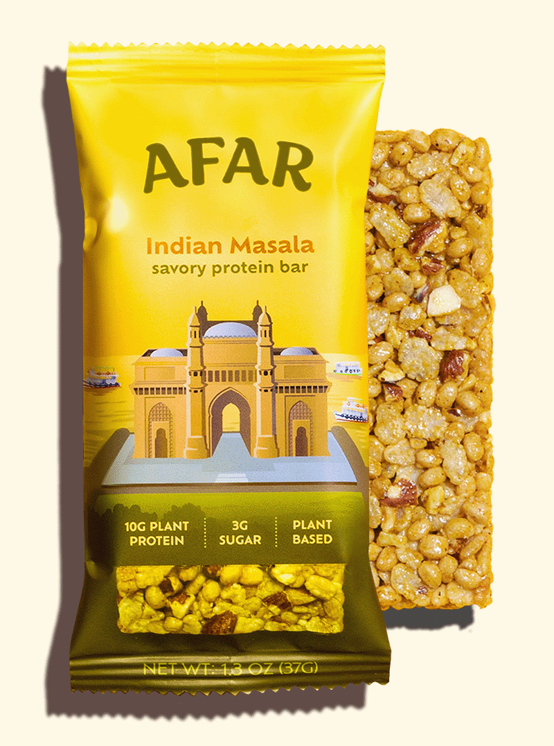 Afar Indian Masala savory protein bar