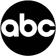 The ABC logo, featuring the lowercase letters 'abc' in white inside a black circle.