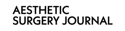 The logo for the Aesthetic Surgery Journal in black text on a white background.