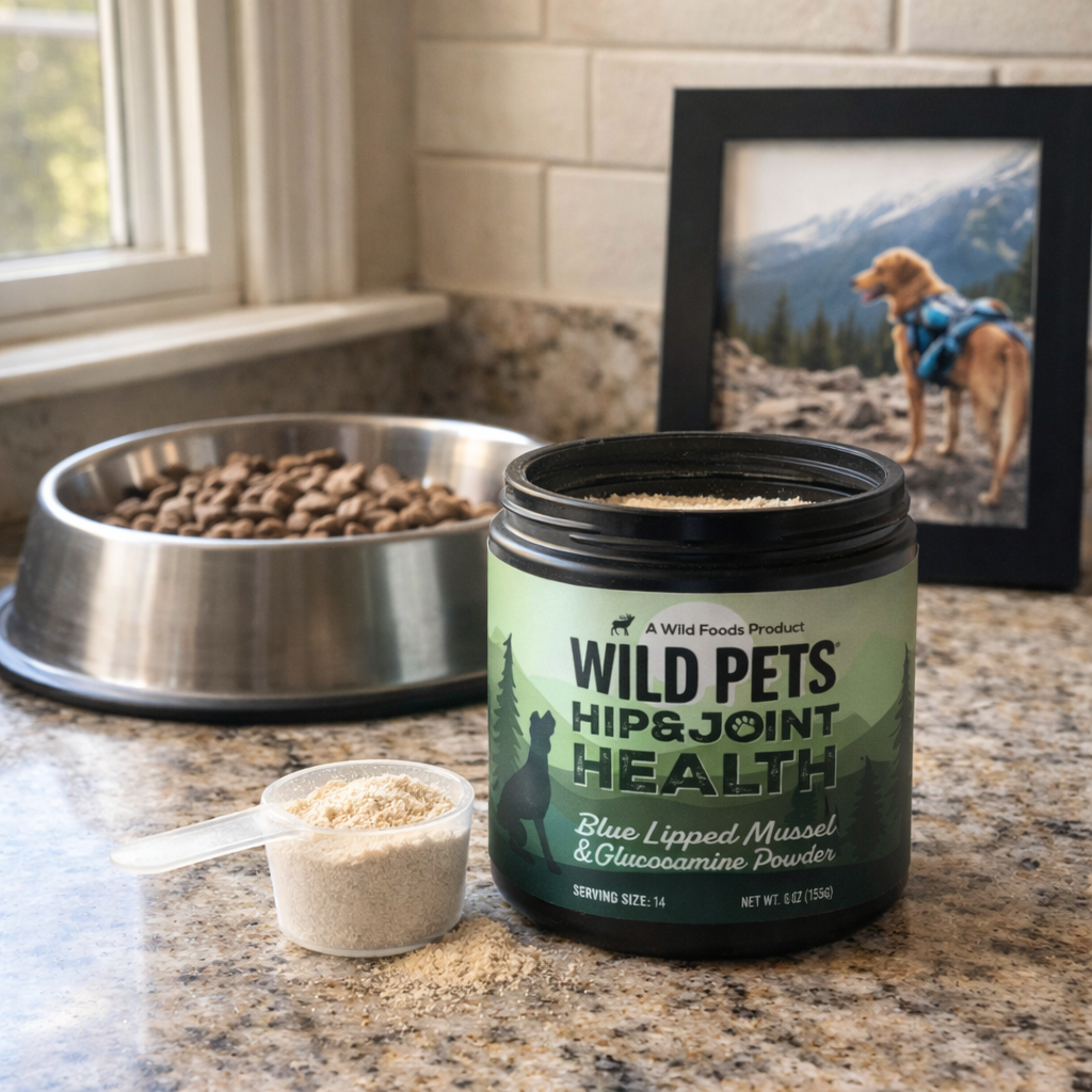 Person holding a bottle labeled 'Wild Focus' with an excited expression.