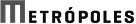 Logo of Metrópoles with stylized 'M' and text.