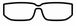 A simple black outline drawing of a pair of eyeglasses.
