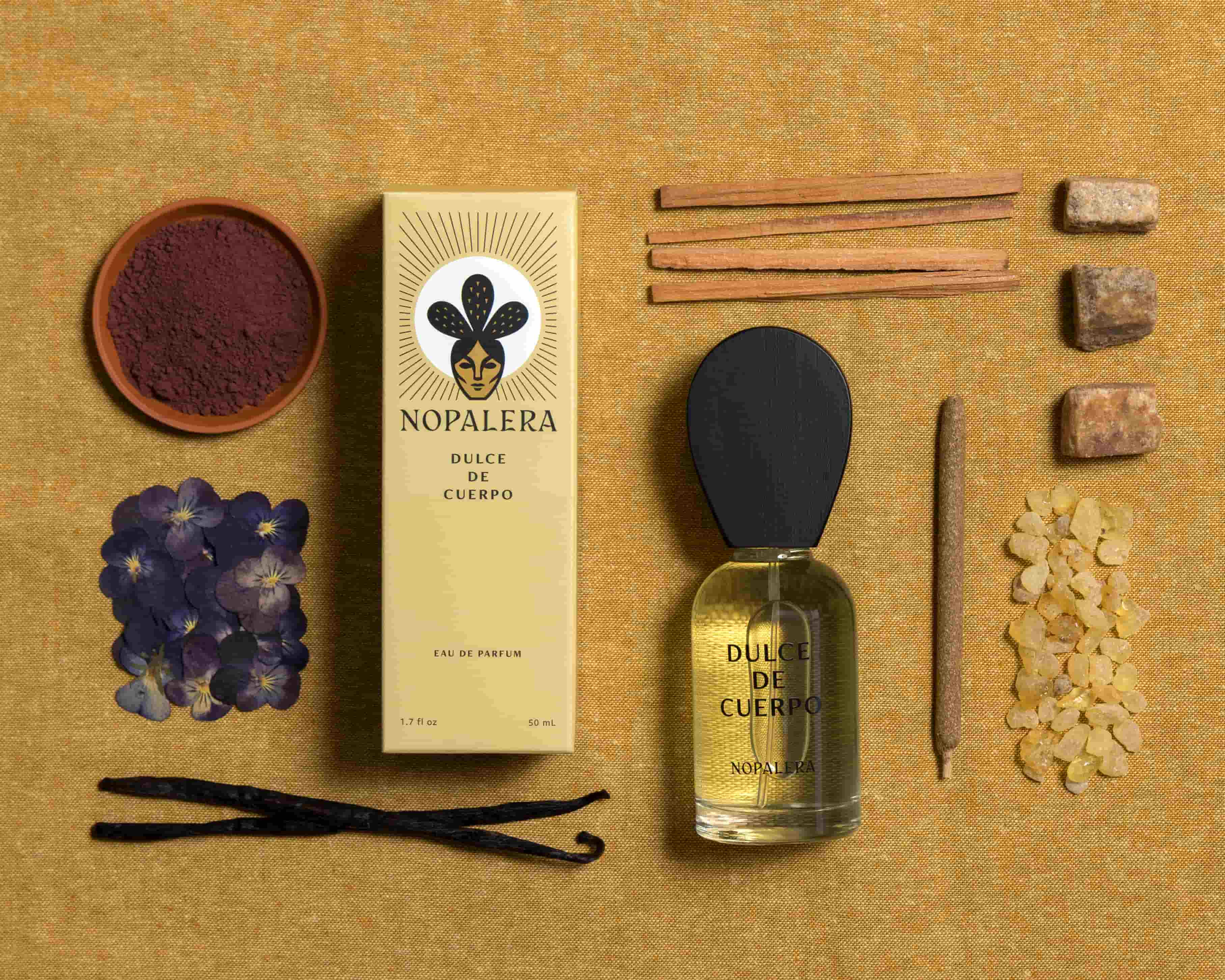 Nopalera Dulce de Cuerpo 50 ml perfume with warm vanilla and spice notes