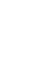 White abstract geometric shape on a black background.