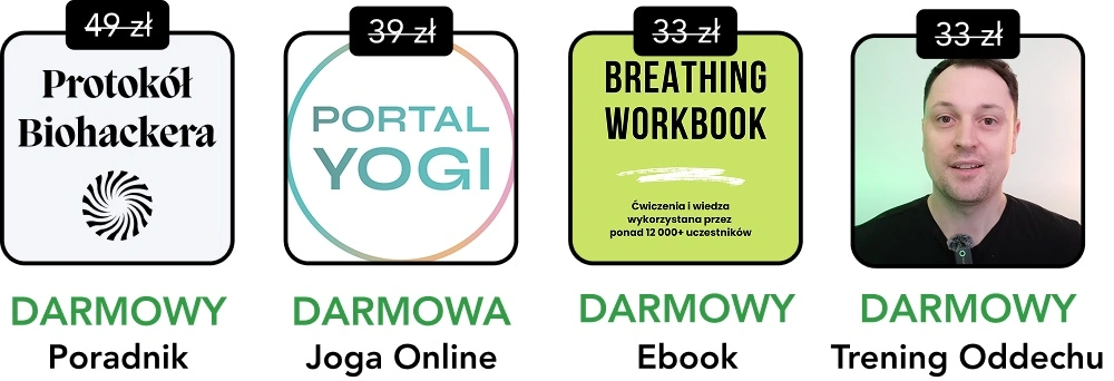 Four promotional offers in Polish with product images and prices in zł.