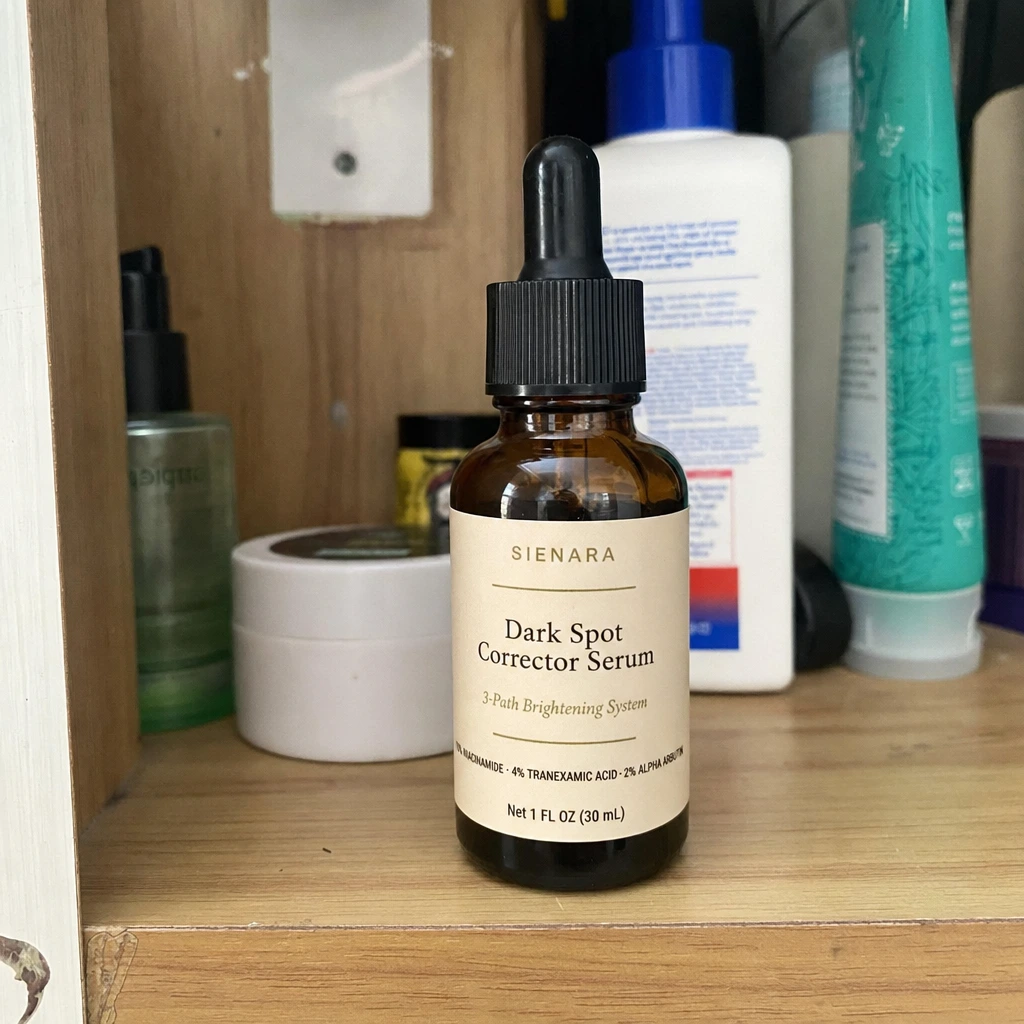 Customer photo with Sienara Dark Spot Corrector Serum
