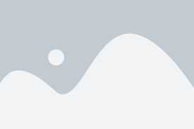 A gray placeholder image of a landscape with hills and a sun.