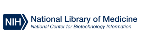 Logo of the National Library of Medicine with NIH emblem.