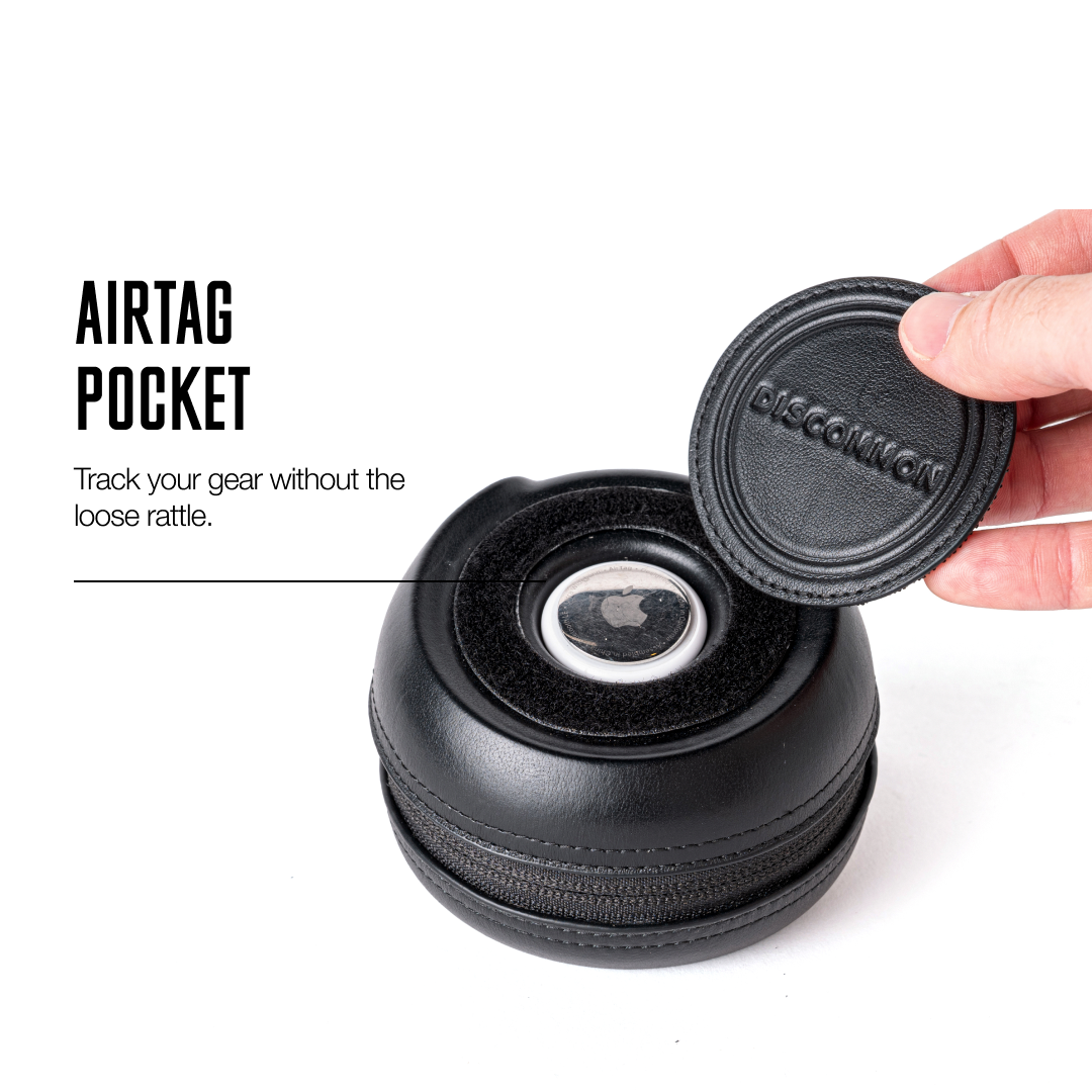 Hidden AirTag pocket