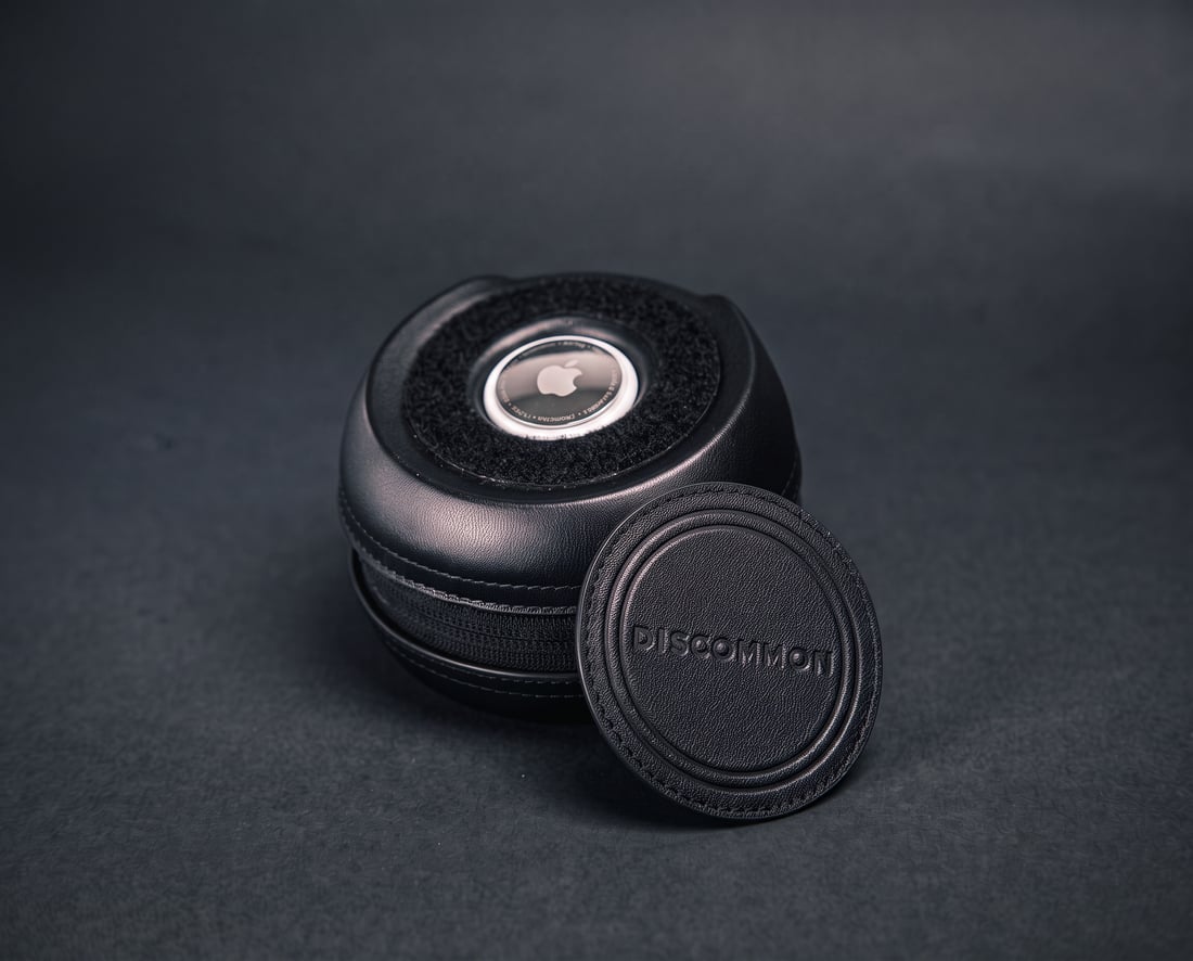 Hidden AirTag pocket underneath the removable patch
