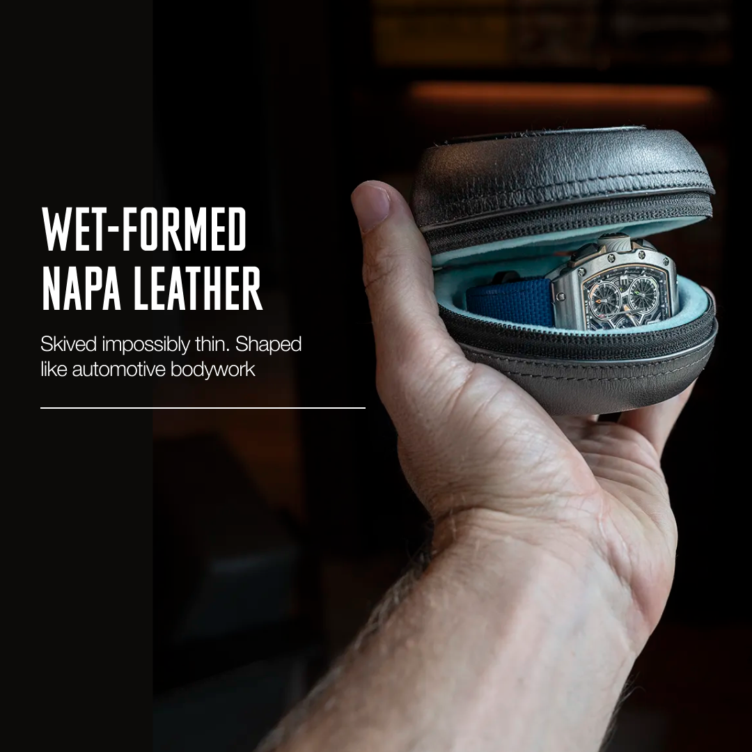 Wet-formed Napa leather