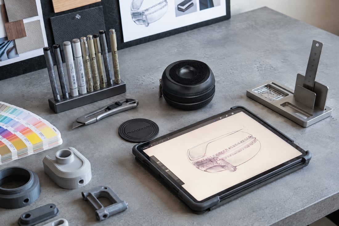 The Tracker Puck during design and development