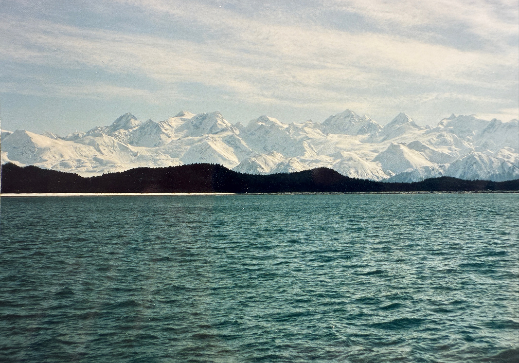Alaska water and mountain
