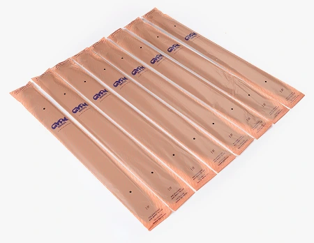 8 bundles of Gyal Braids arranged in a row on a white background.