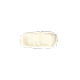 Small cream-colored fluffy object on a black background.