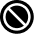 A placeholder icon of a prohibition symbol, a circle with a diagonal slash through it.