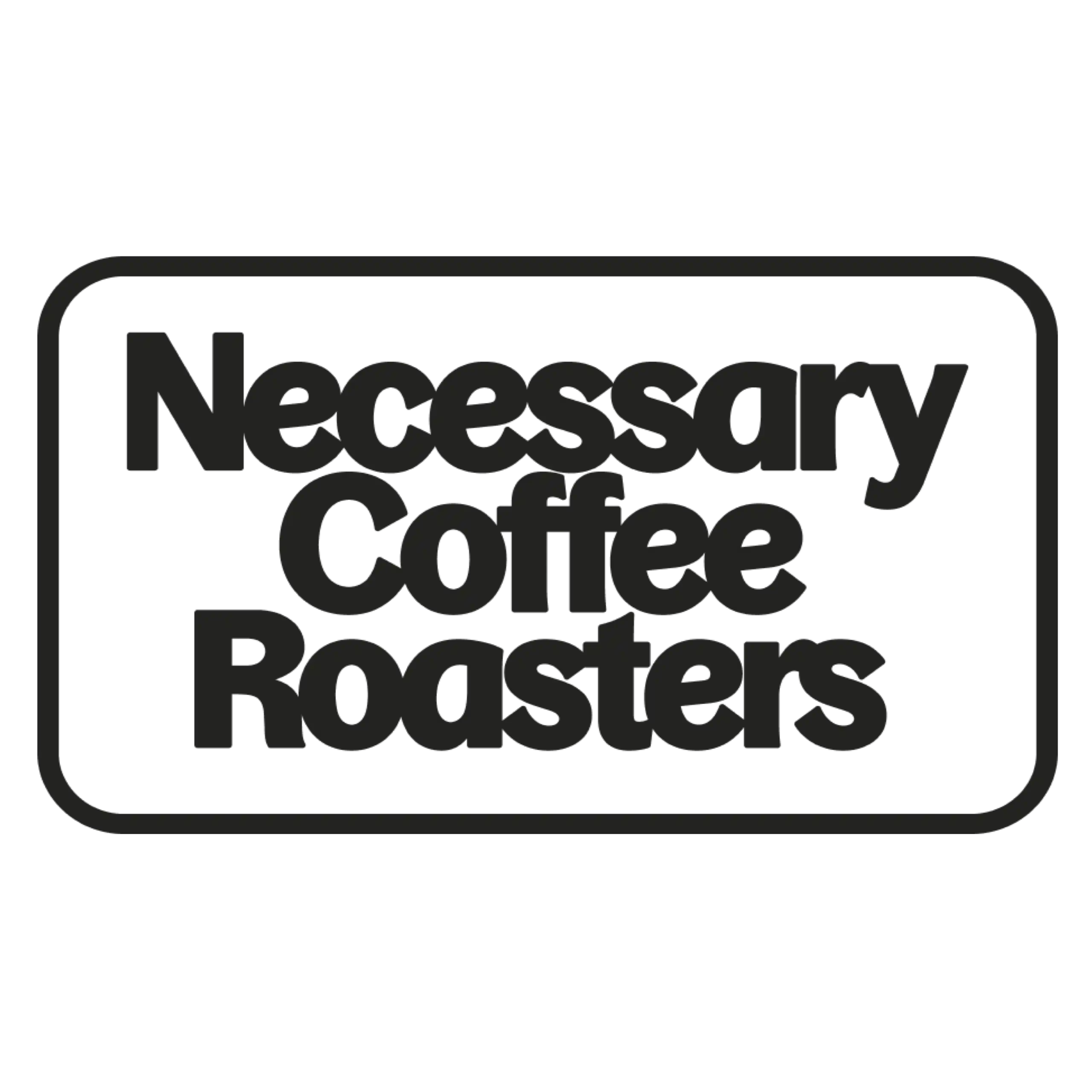 Logo for Necessary Coffee