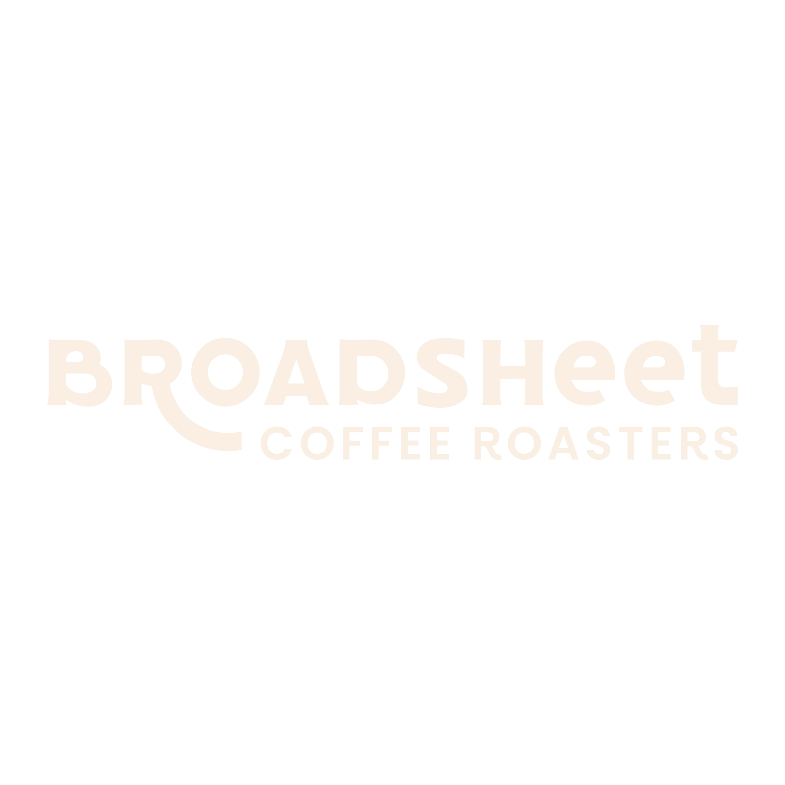 Logo for Broadsheet Coffee Roasters