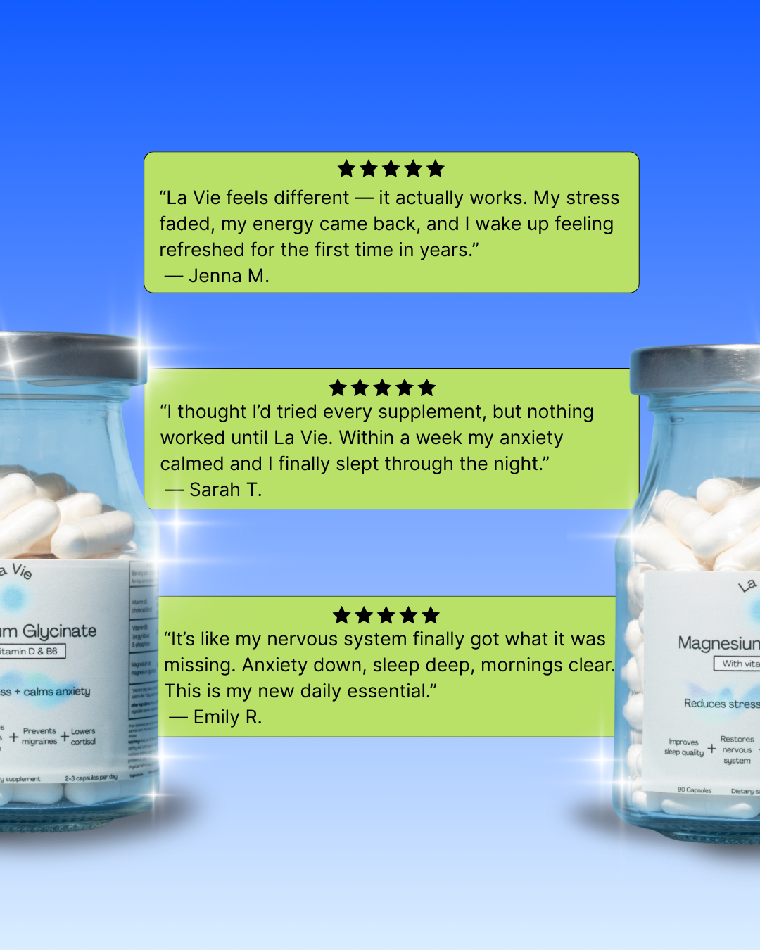La Vie Magnesium Glycinate Capsules