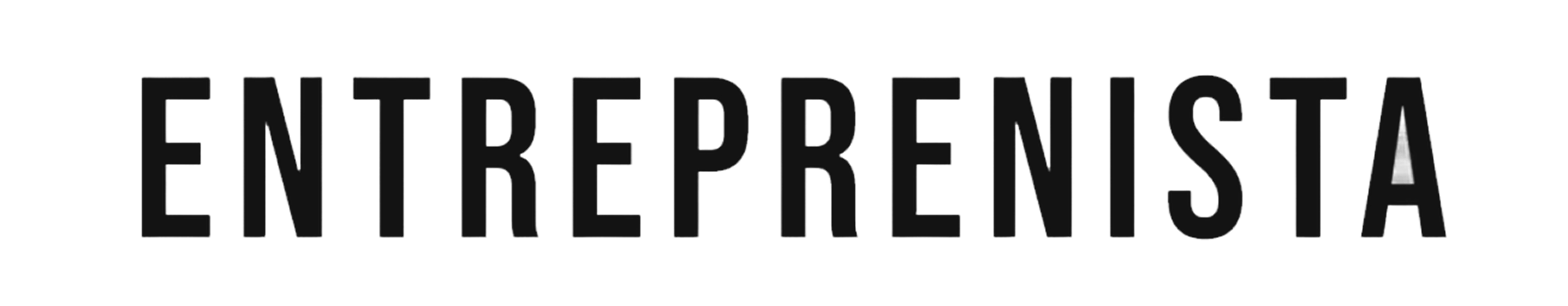 The word ENTREPRENISTA in bold, black, capital letters on a white background.
