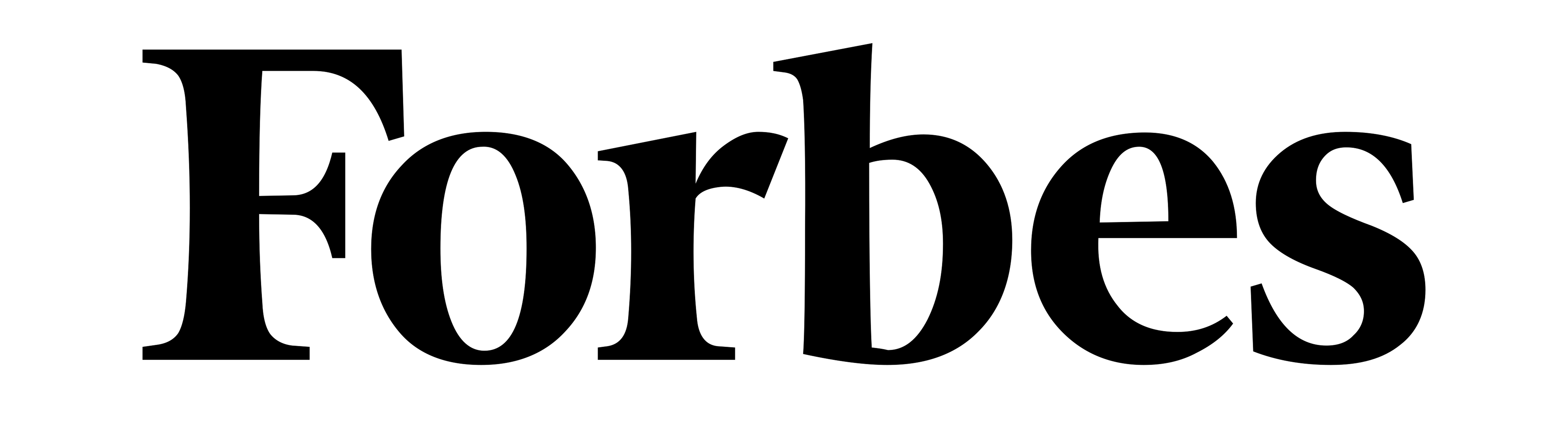 The Forbes logo in black text on a white background.