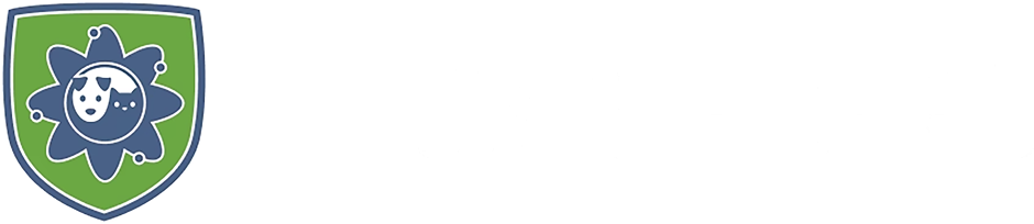 Logo with a shield and text 'BIOPOWER PET SHIELD'.