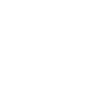 Outline of a dog and a cat sitting together.