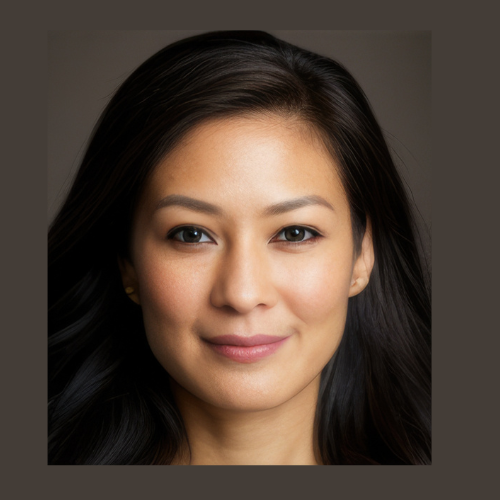 A headshot of an East Asian woman with dark hair, looking at the camera with a slight smile.
