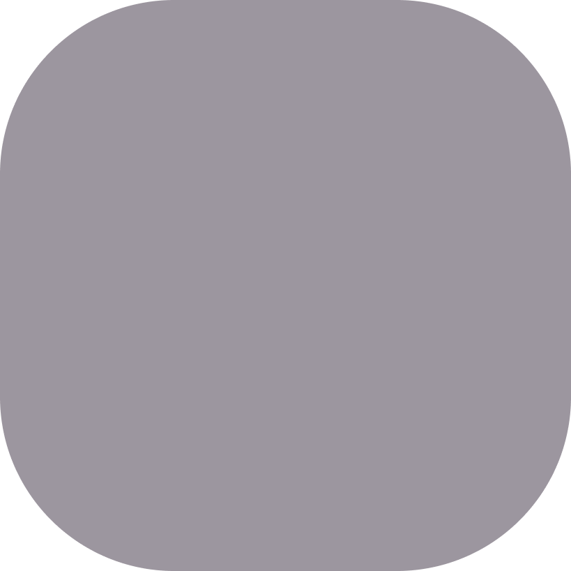 A placeholder image of a solid gray rounded square.