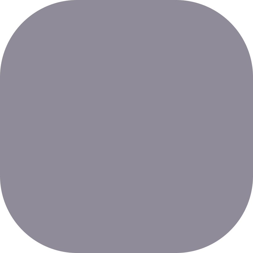 A placeholder image of a solid grayish-purple rounded square.