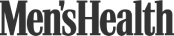The logo for Men's Health magazine, shown in dark gray text on a black background.