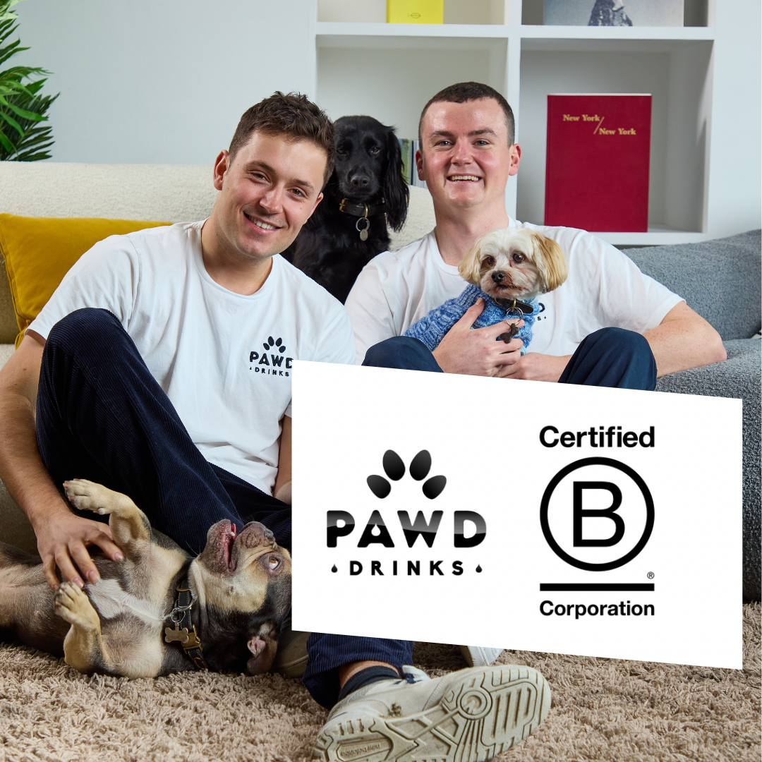 Rory and Archie, PAWD Co-Founders