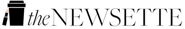 Logo with a coffee cup and the text 'the NEWSETTE'.