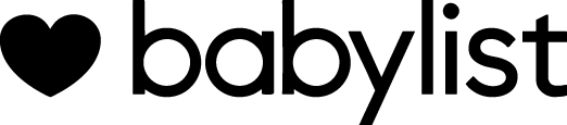 Black heart icon followed by the word 'babylist' in lowercase.