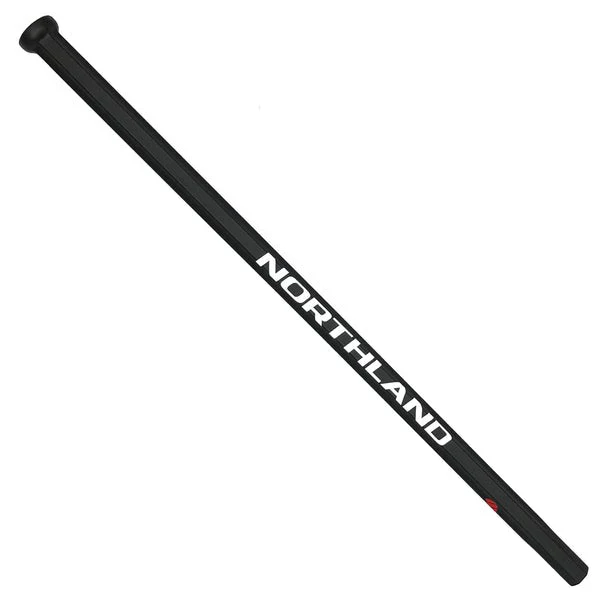 White lacrosse stick shaft with 'harrow' printed in black.