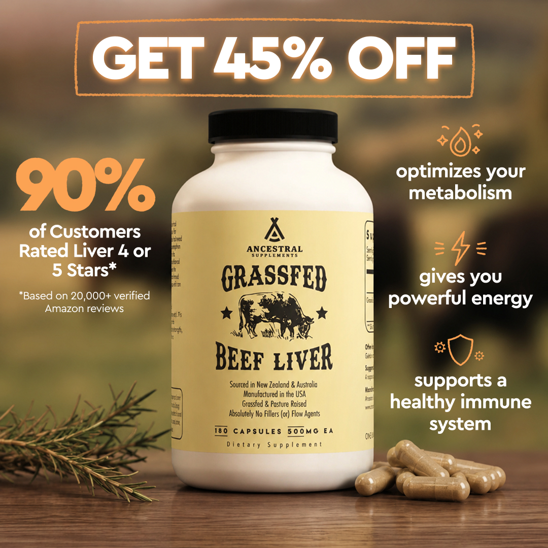 Promotional collage for a female wellness supplement featuring the bottle, cows, and active women.