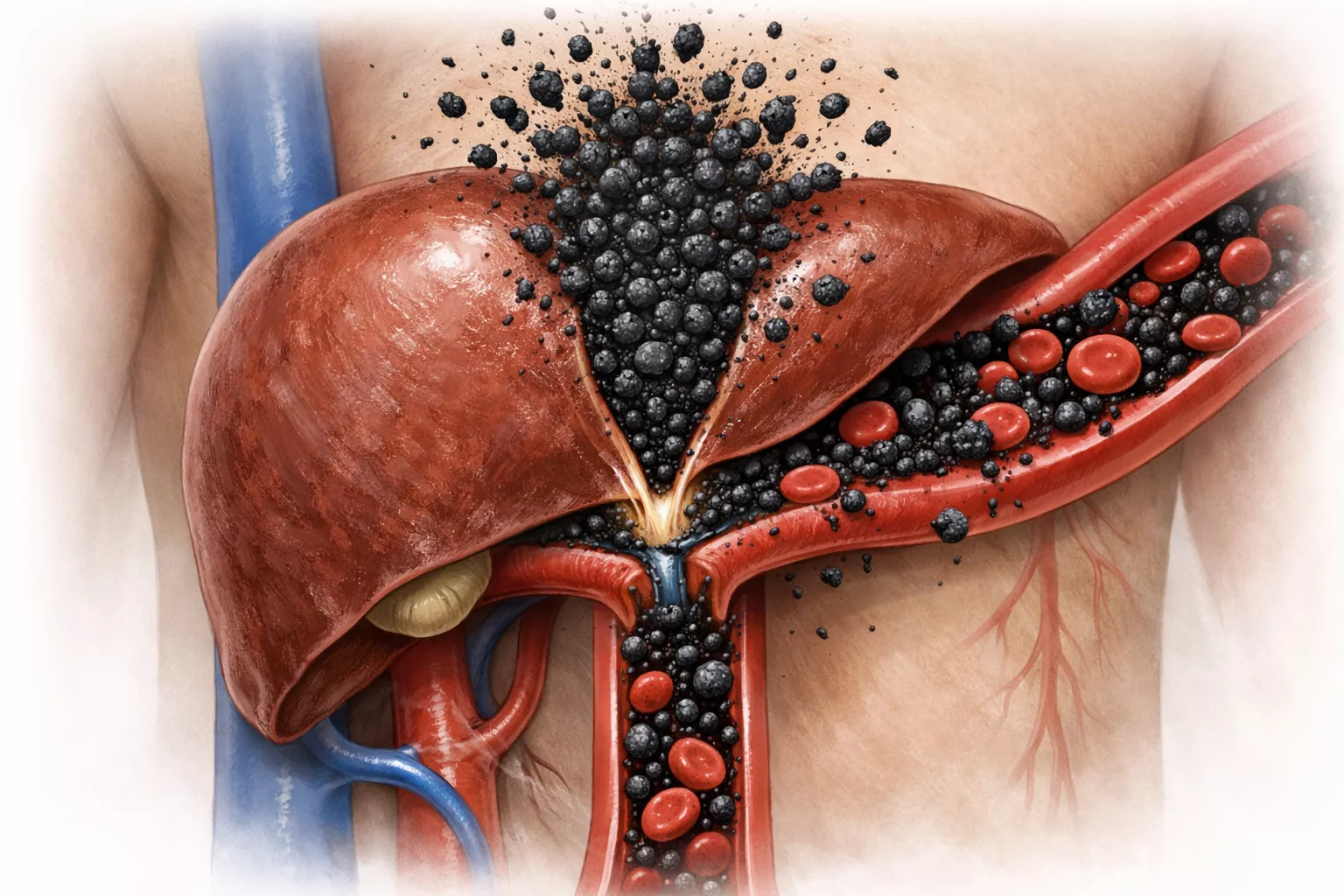 Liver overwhelmed