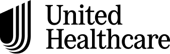 The black and white logo for United Healthcare.